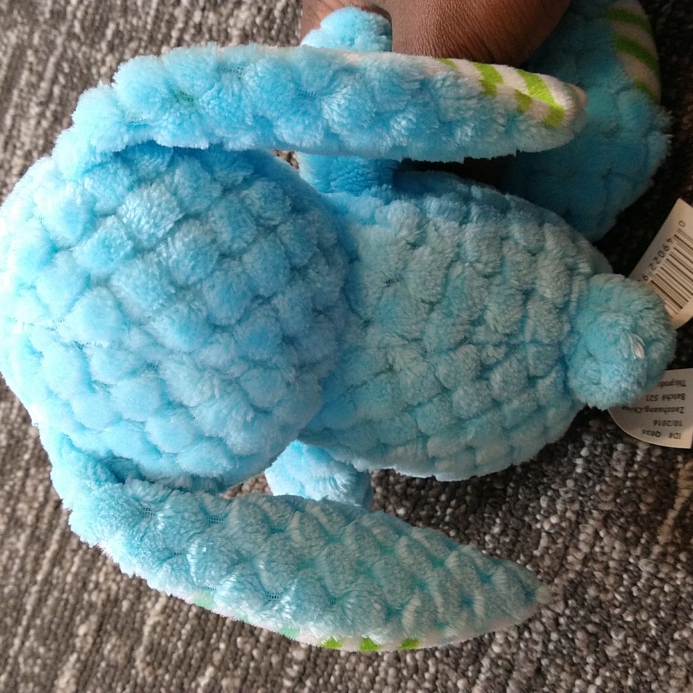 Kellytoy blue rabbit stuffed animal - Picture 5 of 6
